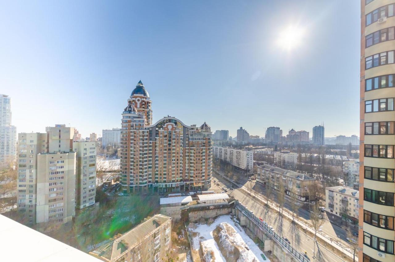 1677Б Kvartet Panoramic city view Киев Экстерьер фото